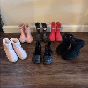 Toddler Boots Bundle Hunter Rain Boots size 5